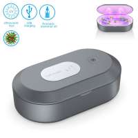 UV Sterilizer Cell Phone Wireless Charger Portable UV Ozone Light  Disinfector Cleaner Sanitizer Aromatherapy Wireless charger